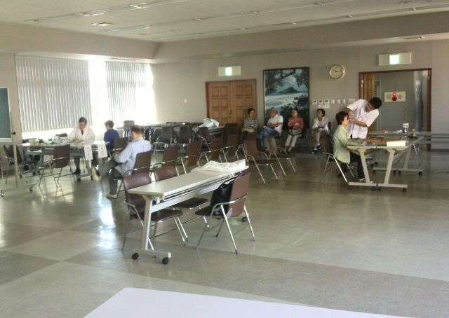 戸田ライオンズクラブ主催「目の無料検診」に名誉院長と院長が参加しました